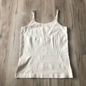 Shapermint Cream Camisole Top